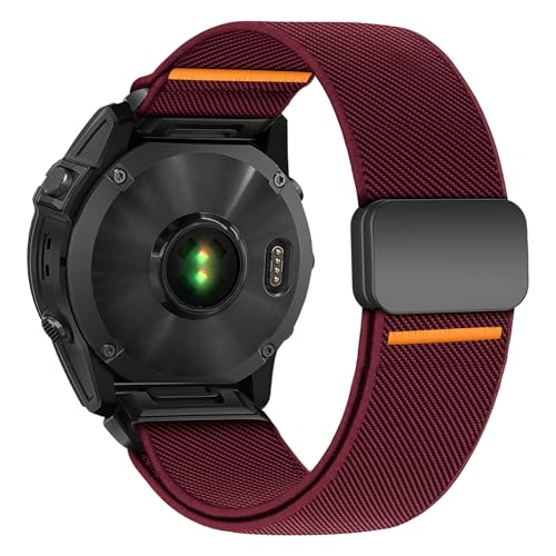 Garmin Fenix 8 51mm/5X/6X/7X/8 Pro�p 26mm�i�C�����o���h �L�k���}�O�l�b�g�o���h Instinct 3 50mm Fenix 3/3 HR/Descent MK1/2/3i 51mm/Enduro/Tactix/Qua