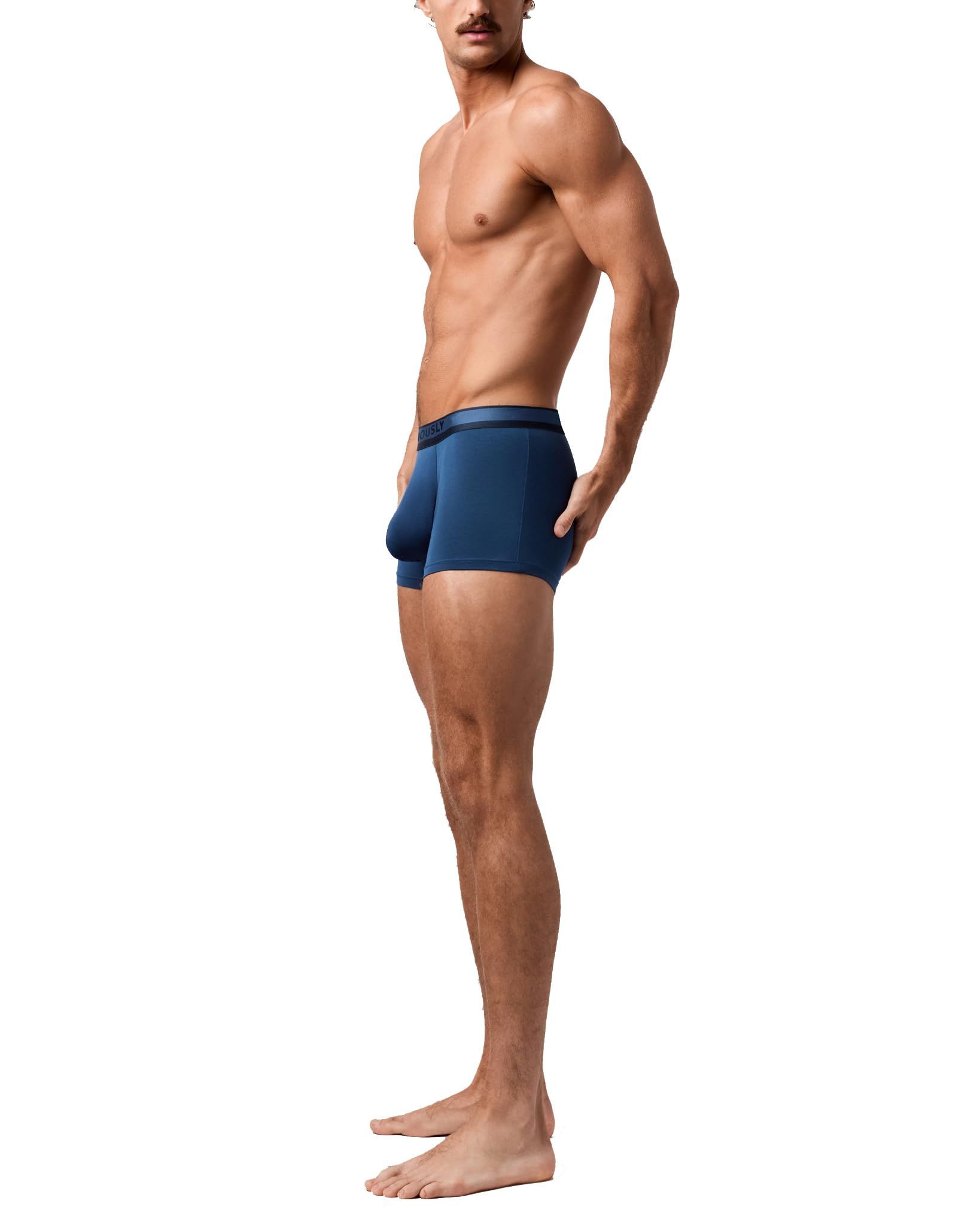 Obviously PrimeMan - Boxer Brief 3 inch Leg, Titan, L