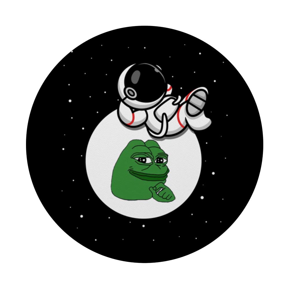 Crypto Pepe Diseño para Pepe Crypto y Pepe Coin PopSockets PopGrip  Intercambiable : Amazon.es: Electrónica