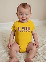 Vista 105 de Wes and Willy Baby College Team - Paquete de 3 mamelucos de algodón