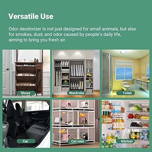 Air Purifier For Strong Odor, Phantomsky Cat Litter Deodorizer Pet Odor Eliminator Cat Litter Box Air Purifier For Home Removes Odors, Air Pollution, Etc, For Cat Litter Box Shoe Box #TOP7