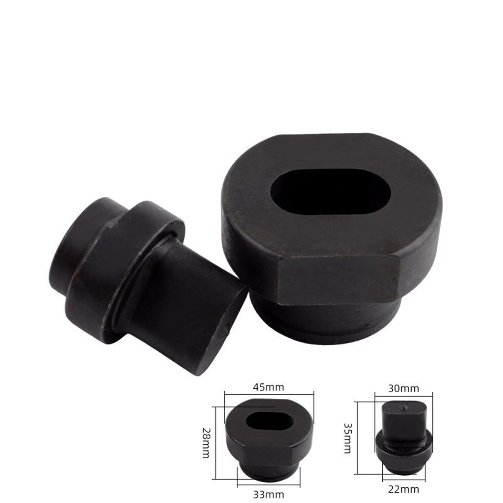 Troqueles for punzonadora electrohidráulica CMP-25, 6-17 x 22 mm