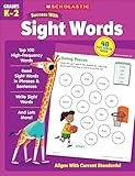 Scholastic Success with Sight Words Workbook