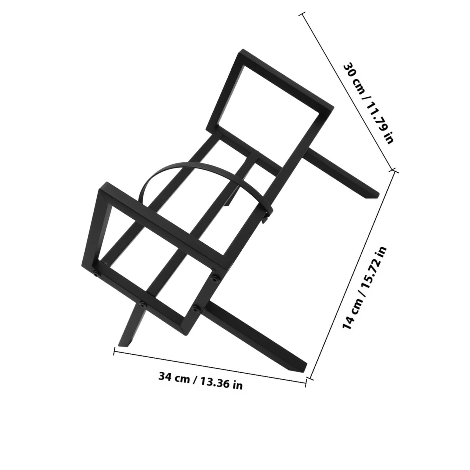 Supporto per Vinile in Ferro Nero Design Semplice ed, Scaffale per Dischi e CD da Tavolo per Organizzazione senza Graffi