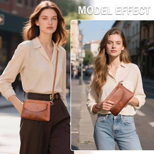 APHISON RFID Wristlet Wallets Clutch Purses For Women, Cell Phone Wallet Purse Shoulder Crossbody Bag with Card Holder2