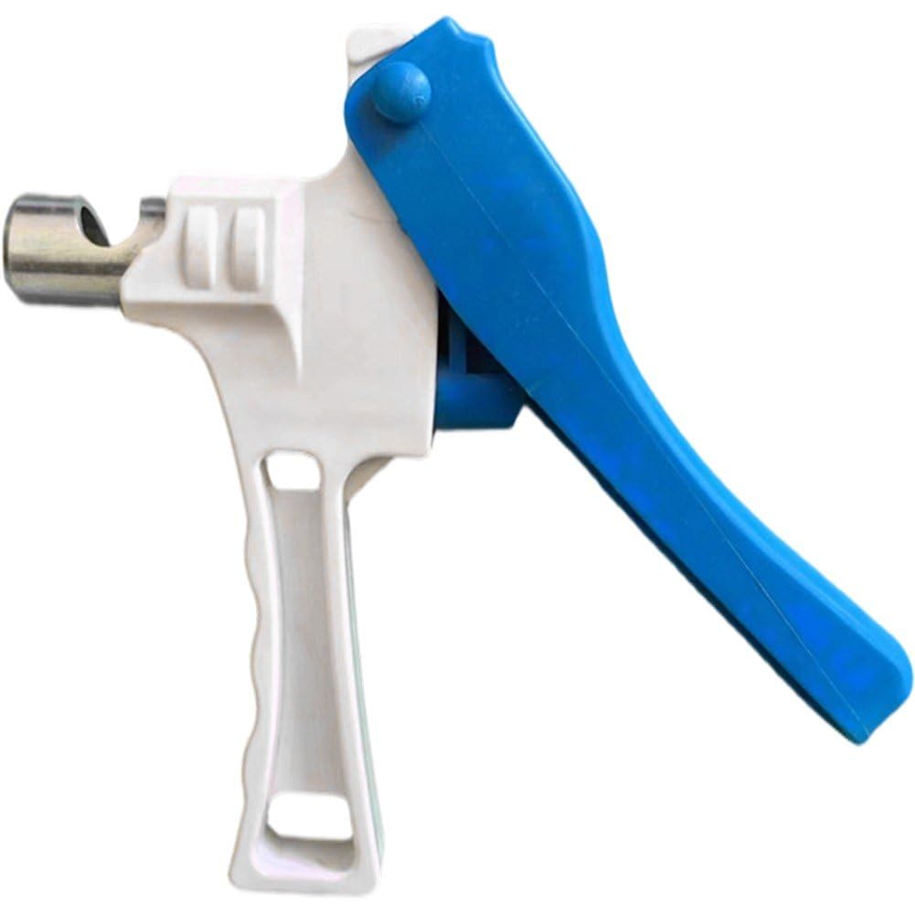 Ppmter Drip Irrigation Tubing Hole Punch Tool, 16mm Handheld Drip Pipe Punch, Garden Watering Tube Punch for Fitting & Emitter Insertion