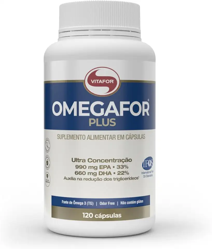 Vitafor - Omegafor Plus- 120 Cápsulas