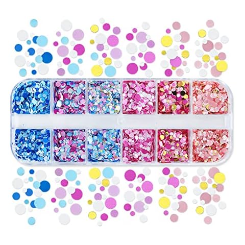 Newwyt Lot de 12 Grilles Paillettes Cover