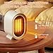 Heizlüfter, 1200W Heizung Tragbar Heizstrahler baby Heizlüfter Leise Heater 2 Heizleistungen PTC Heizlüfte Keramik Büro Überhitzungs & Kippschutz für Dad Büro Zuhause, Schlafzimmer