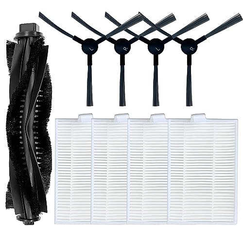 Robot Vacuum Replacement Parts Kit - For E10/B112/E12 Models - Includes Brushes, Filters, Mop Pads - View #10