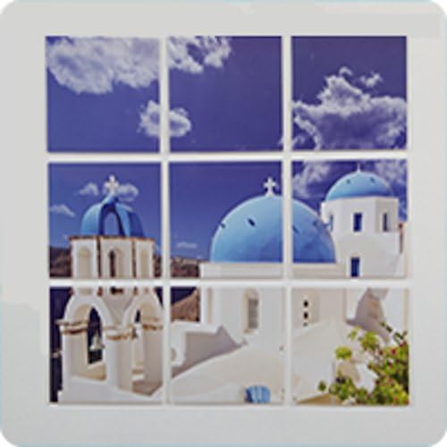 Spacer Frame Picture Frame Collage (10) 5x5 Acrylic Frames + Patented Spacer