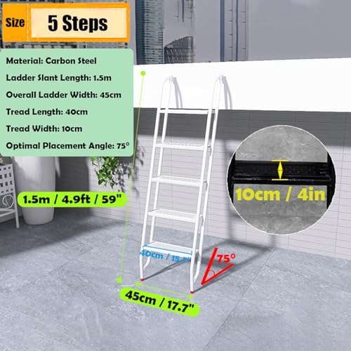 Escalier de grenier domestique en acier pour optimiser vos espaces