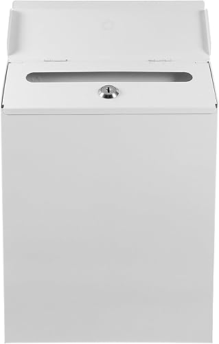 Uonlytech Buzón de pared para colgar en la pared, buzón de poste, buzón de postal seguro, buzón con candado, de metal retro, casa de campo, buzón