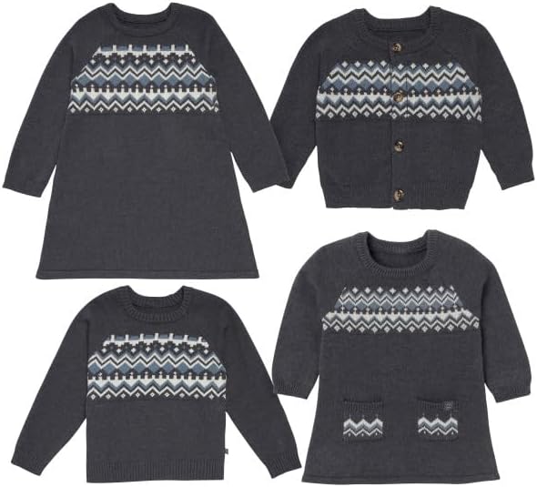 Modern Moments by Gerber Baby-Boys Toddler Holiday Fair Isle Sweater - Image 3