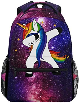 ZZKKO Space Galaxy Animal Unicorn Boys Girls School Computer Backpacks Book Bag Travel Hiking Camping Daypack…