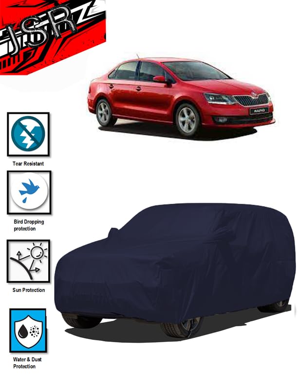 Image of J S R Waterproof Body Car Cover for Skoda Rapid