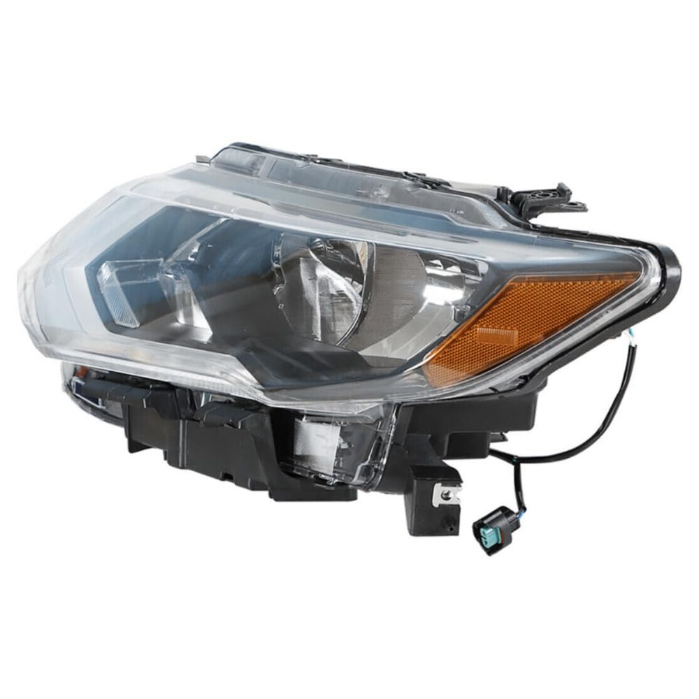 Momtlck Projector Headlight Headlamp Driver Left Side for Nissan for Rogue S/SL/SV 17-19 125-10556