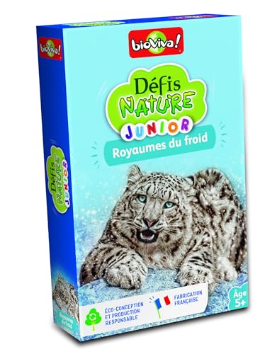 bioviva ! – Challenges Nature Junior – Roydom of the Cold – Fun Board Games for Children 5 Years and Above – 1 to 4 Players – 400275 bioviva ! – Challenges Nature Junior – Roydom of the Cold – Fun Board Games for Children 5 Years and Above – 1 to 4 Players – 400275