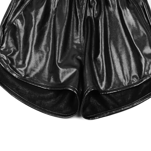 Image of Perfashion Girls Metallic Shorts Sparkly Shiny Hot Pants Gold /Silver /Pink Outfit