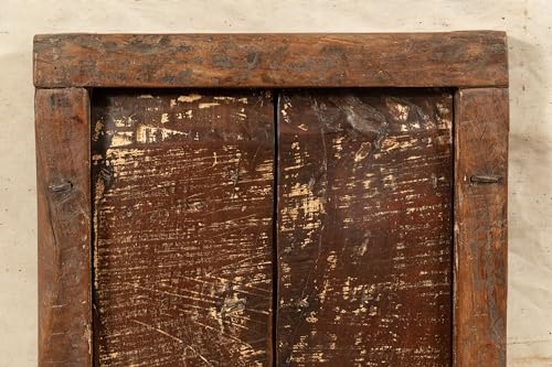 Biscottini Innentür Fenster L46XPR7XH52 cm - Holztür - Türen für Innen und Außen - Wohnkultur