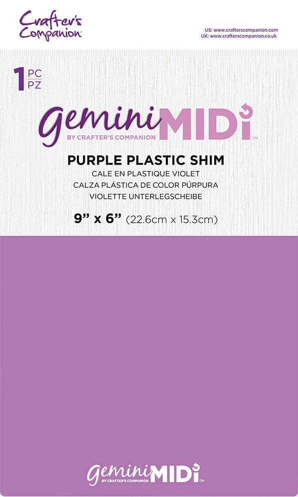 GeminiMidi Accessories - Plastic Shim Purple