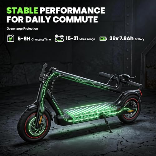 Image of Electric Scooter, 500W /750W Powerful Motor, 22 /25 MPH Top Speed & 23 /28 Miles Range, 9.3 inch /10 inch Tires, Foldable Commuter Scooter for Adults and Teens with Dual Braking,Cruise Control,APP Control