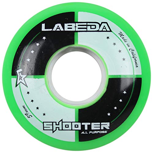 Labeda Wheels Inline Roller Hockey Shooter All Purpose Green 59mm 83A x1