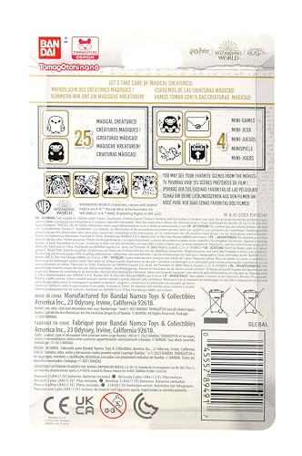 TAMAGOTCHI Nano Harry Potter Hogwarts Castle Shell | 4cm Blue Harry Potter Virtual Pet Handheld Games Machine | Raise A Magical Creature As An Electronic Cyber Pet | Harry Potter Boys And Girls Toys - Image 3