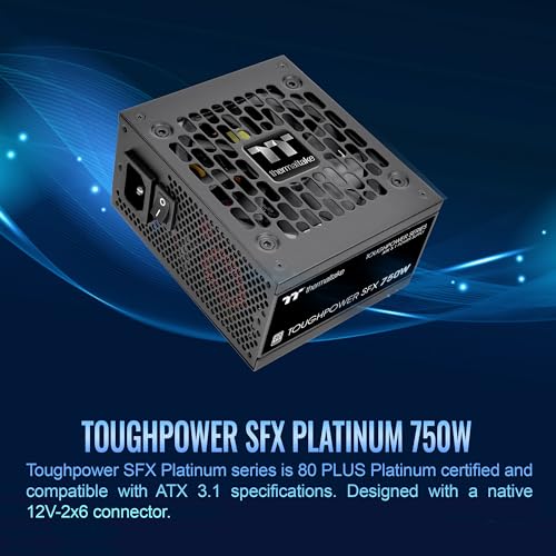 Thermaltake Toughpower SFX 750W 80Plus Platinum PS-STP-0750FNFAPU-1 の商品画像 1