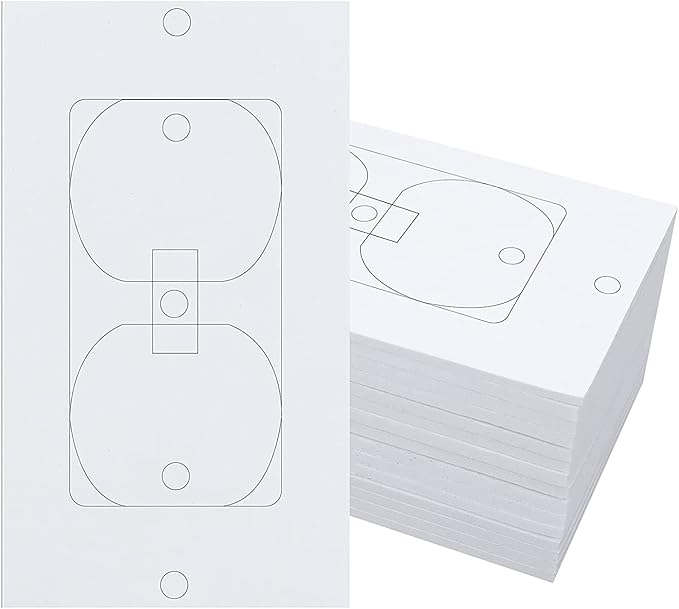 CAVLA 30 Pcs Outlet Insulation, Wall Outlet Insulation Gaskets, Wall