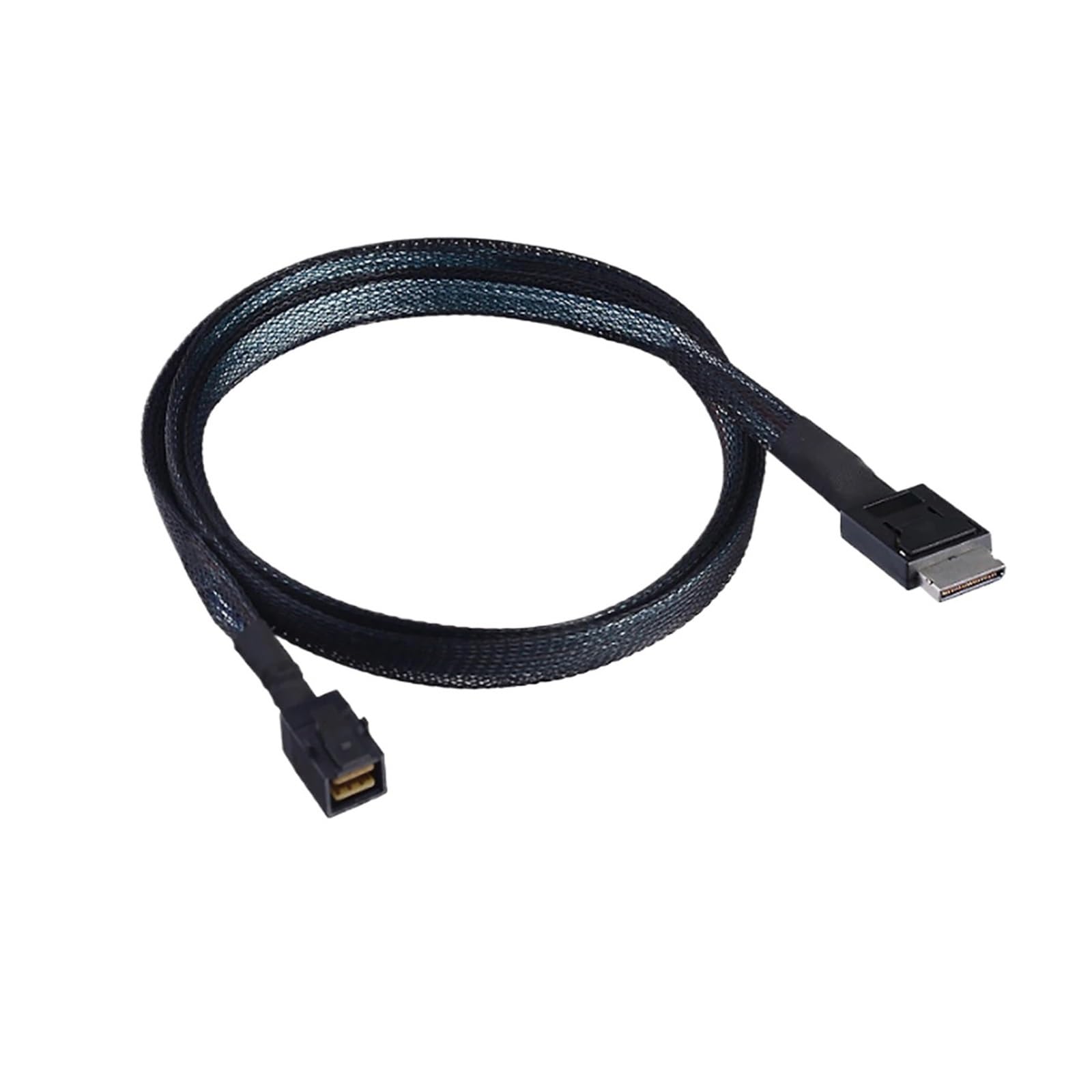 Cavo dati attivo OCuLink PCIe PCI-Express SFF-8611 4i a MI NI S*A*S HD SFF-8643 SSD da 1 m
