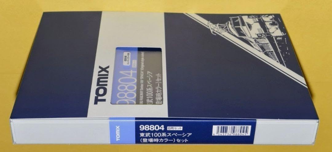 かいと 開封動画】TOMIX 98804 東武100系スペーシア(登場時カラー