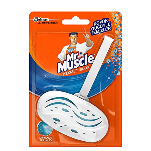 Mr Muscle Ocean Coolness Toilet Block 1 x 40g