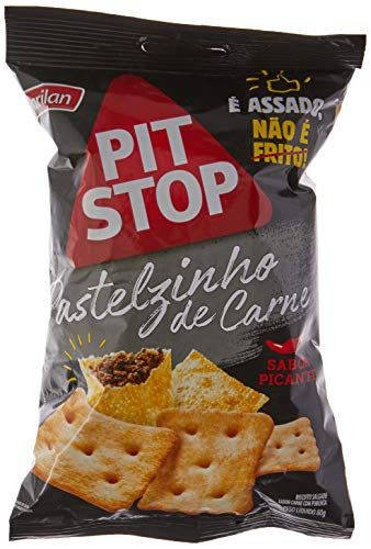 Biscoito Pit Stop Petisco Pastel de Carne Marilan 80g