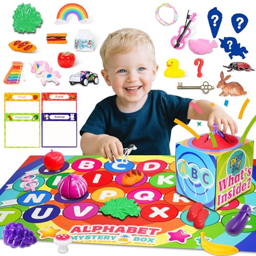 Enjoyjoy Mystery Box - 58 PCS Speech Therapy Materials Alphabet
