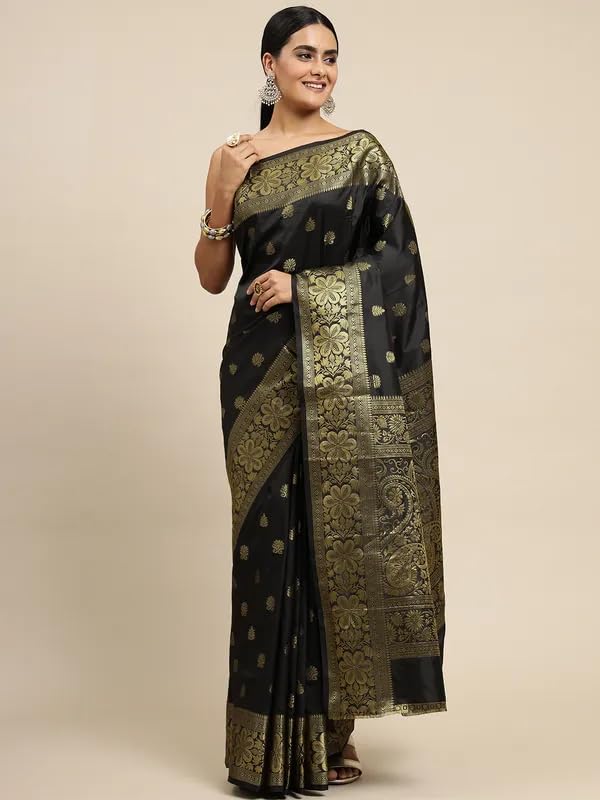 Image of GRECIILOOKS Saree | Women Saree | Saree for women latest design | Saree | Saree for Women | Silk Saree | Banarasi Saree