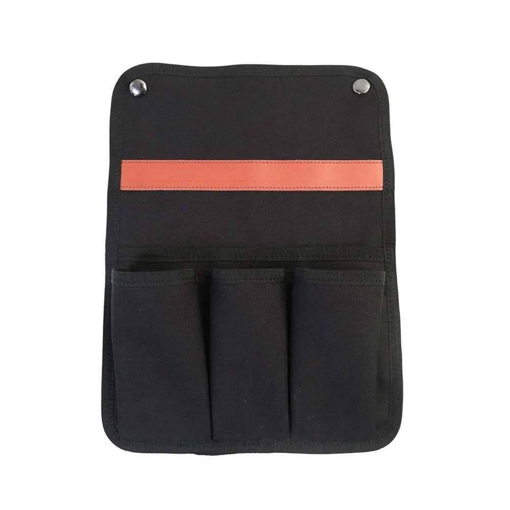 BAOHUIMS Camping Chair Organizer Hanging Storage Pouch Multifunctional Side Bag(Black)