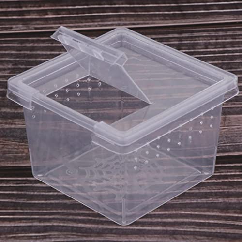 Homozy 8D1DF49F62F1CFEE28937F6B75A67EC9 10 Pcs Insect Reptile Spider Terrariums Breeding Box Hatching Container thumb #6