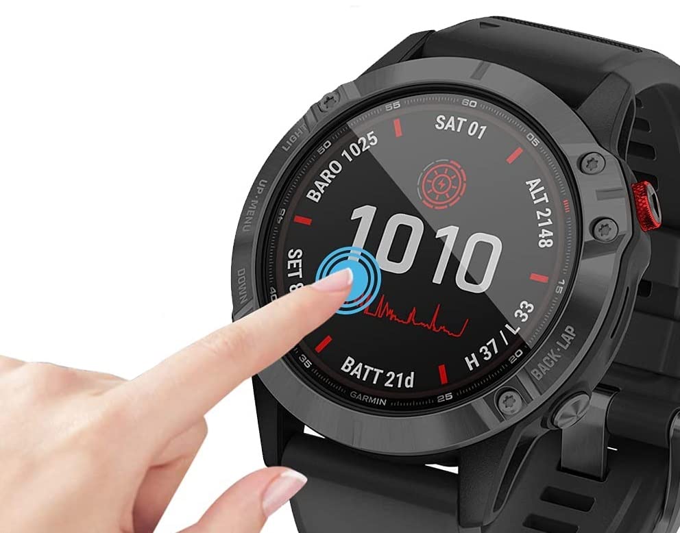 2 Verres Trempés Pour Garmin Fenix 6 - Protection écran 47mm