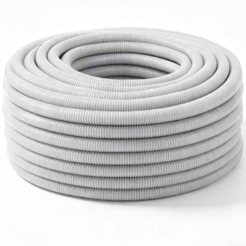 Tubo Scarico PVC Rinforzato 50M Impermeabile Tubo Scarico PVC(C)