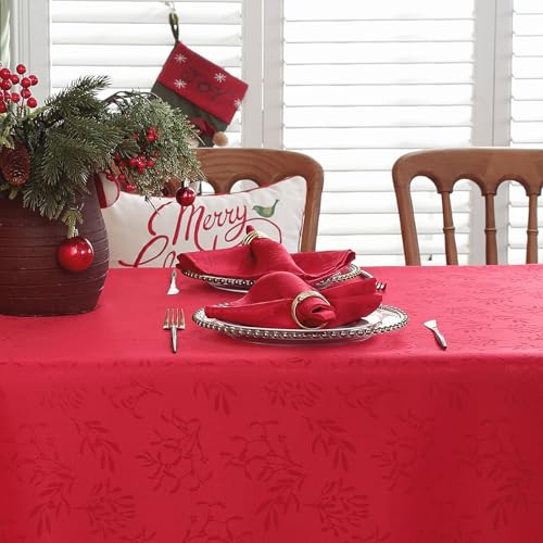 Servilletas de tela cuadradas navideñas Honellaty, pack de 4 miniatura 2