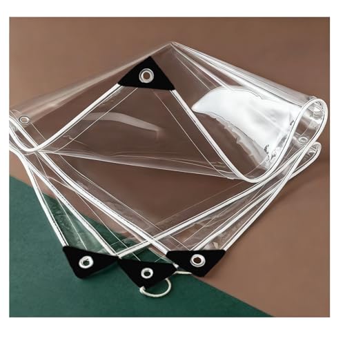 Lona impermeable de protección 1x2m blanco toldo resistente con ojales 2