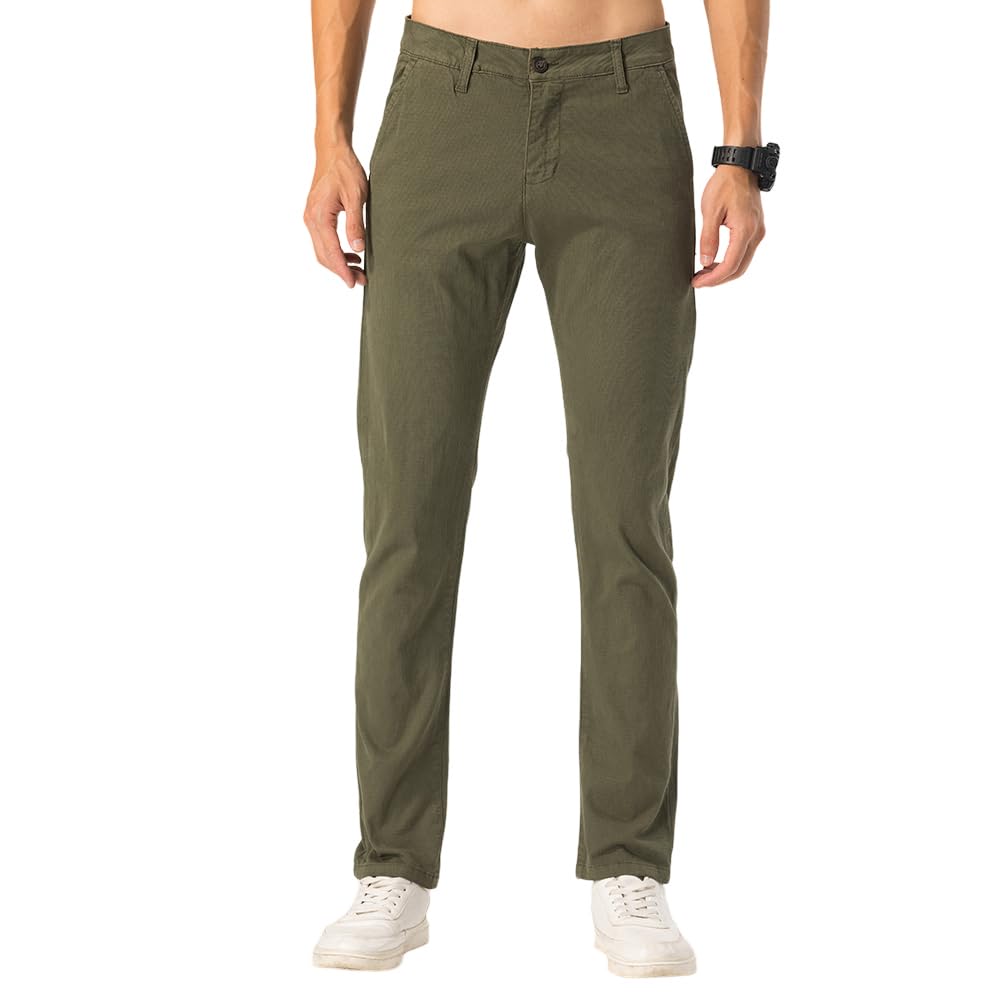 TONY BACKER Pantalone Uomo Chino da Ufficio in COTTONE 1630