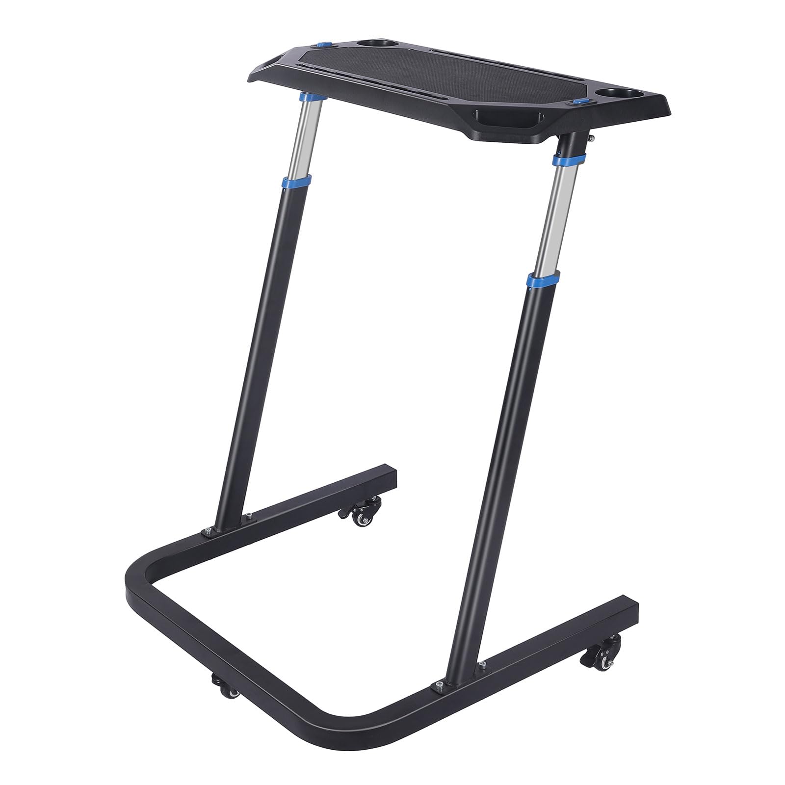 UNISKY Cycling Desk, Mobile Foldable Multi-Functional Bike Trainer & Treadmill Desk