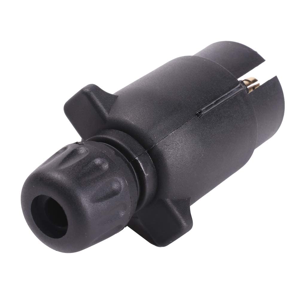 AOHEWEI 7 pin rimorchio spina impermeabile 12 V plastica 7 pin rimorchio cavo adattatore tipo N per camion camper auto barca caravan traino - 5