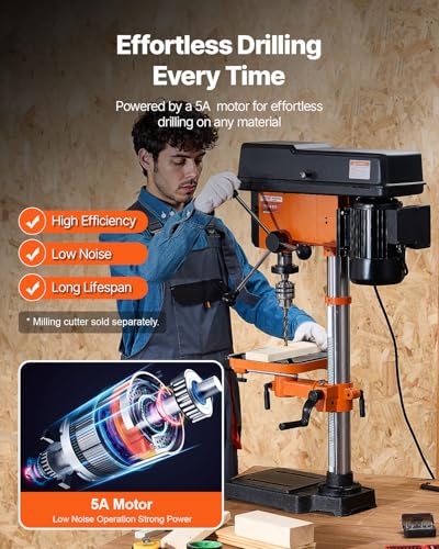 VEVOR 12-Inch Variable Speed Drill Press