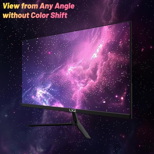 LXZ Gaming Monitor 24.5 inch, 200hz Monitor FHD 1080P Frameless IPS Display with Eye Care, DP/HDMI, Wall Mount Compatible - Black - Image 5