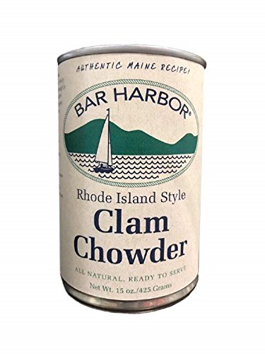 Bar Harbor Rhode Island Style Clam Chowder, 15 Ounce, 6 Count