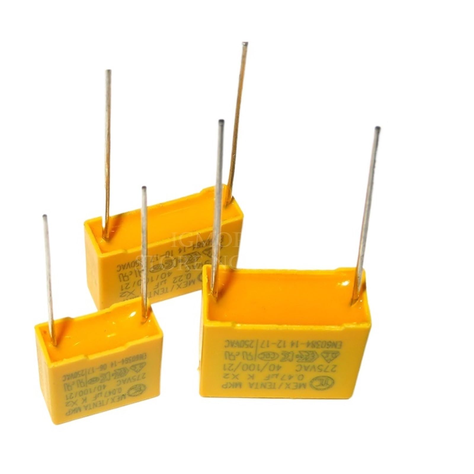 Condensador cerámico, 10 condensadores de 275 V CA, serie X2, 0,01 UF ~ 2, nf, 100, 150, 200, 680, 470, 1(0.001UF-10mm)