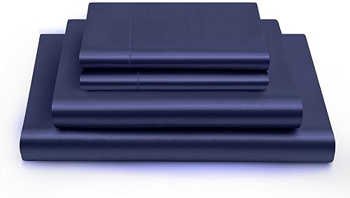 Miniatura 10 de Sábanas de seda satinada suave tamaño California King, juego de sábanas de seda satinada lavanda, sábana bajera de 12 pulgadas de profundidad + 1